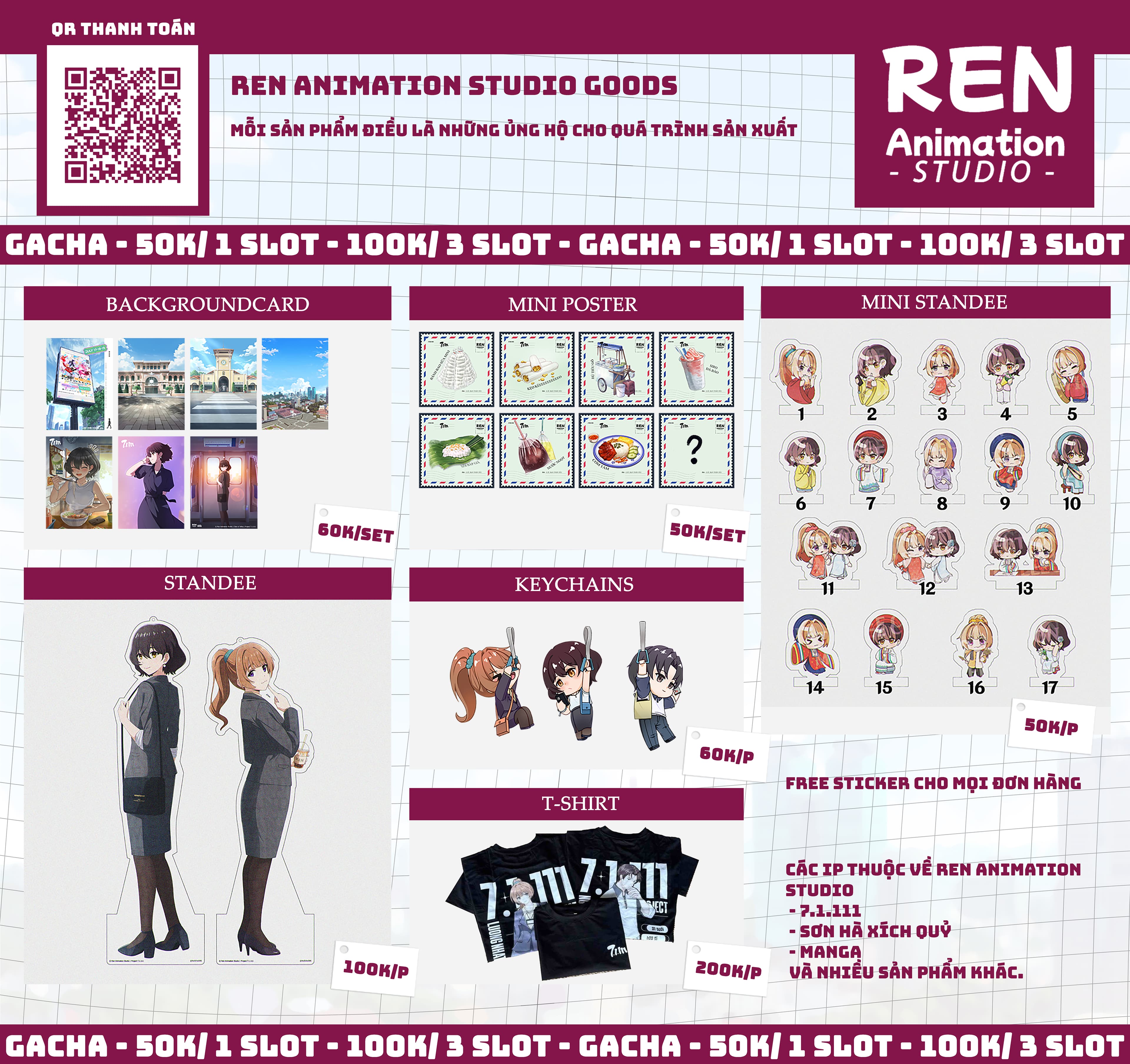 Ren Animation Store Exclusive Poster